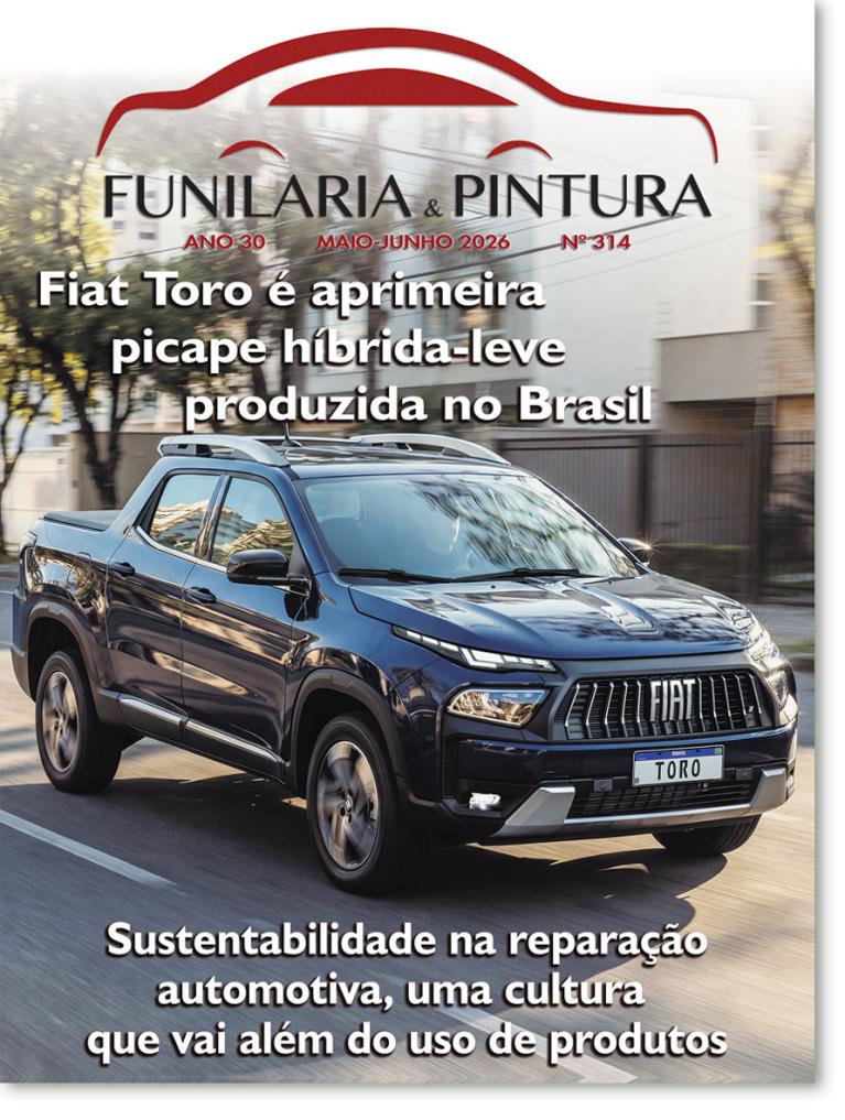 Capa Revista Funilaria e Pintura