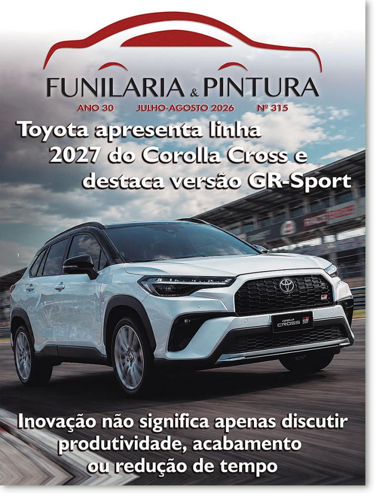 Capa Revista Funilaria e Pintura